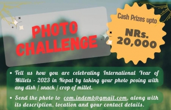 International Year of Millet- 2023: Participate in the Photo Challenge organized by Embassy of India, Kathmandu